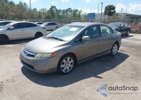 2008 Honda Civic Lx из США, поврежденный, VIN 2HGFA16558H349292